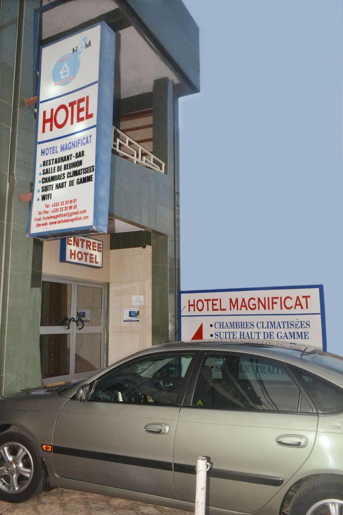 Hotel Magnificat Lomé Exterior foto